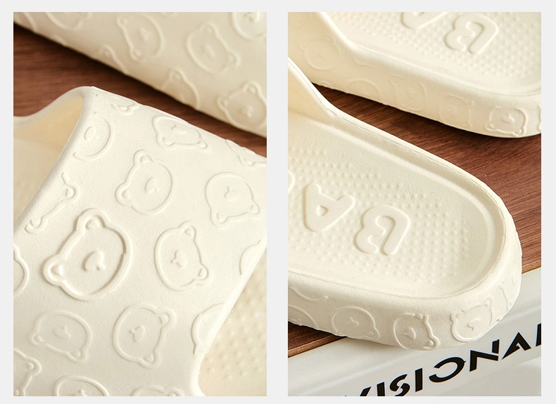 2023 Factory Wholesale Couple Brand Lady Shoes Women Home EVA Sandals Men&prime; S Outdoor Anti-Slip Slide Slipper