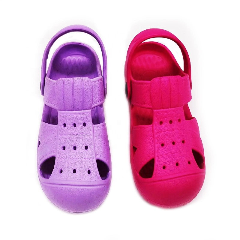 2021 Summer Non-Slip EVA Children&prime; S Clogs Kids&prime; Beach Casual Shoes for Girls Boys
