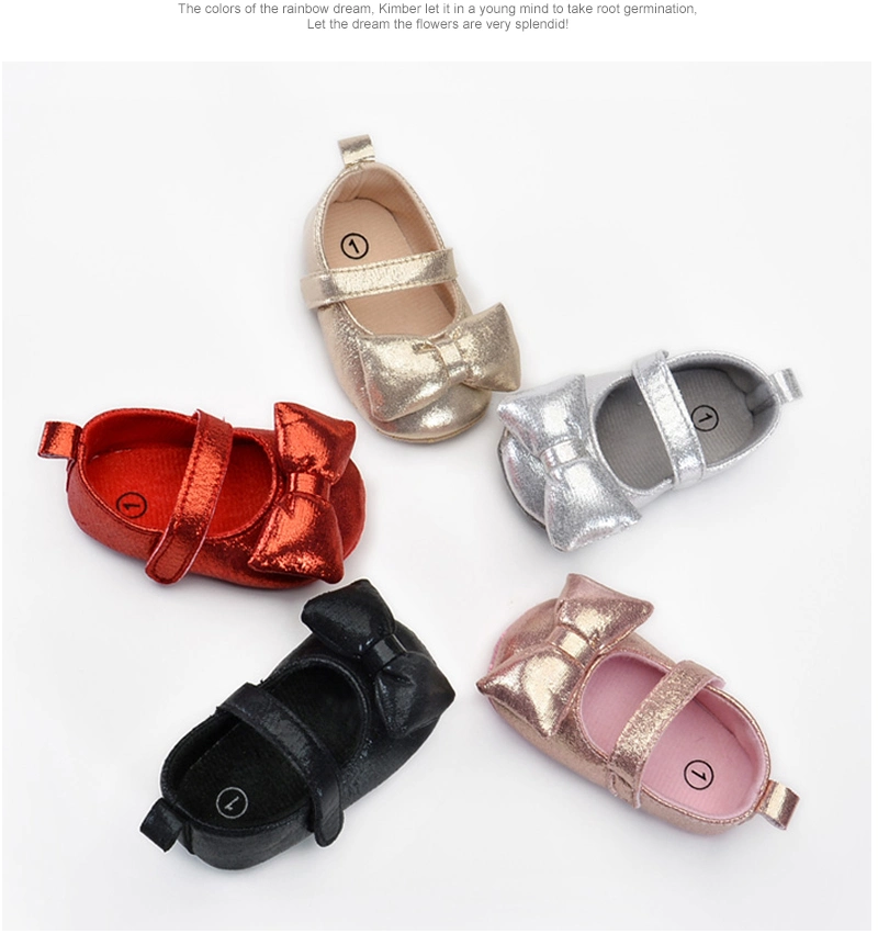 2021 Wholesale Newborn Infant Fashion Casual Walking Shoes Toddler Girls Soft Shoes