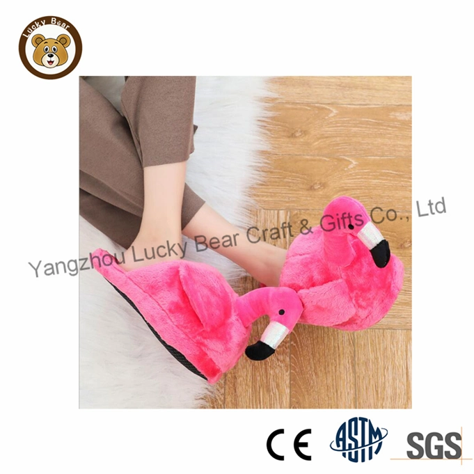 Soft Plush Toy Cute Animal Shoes Fleece Winter Bedroom Slippers