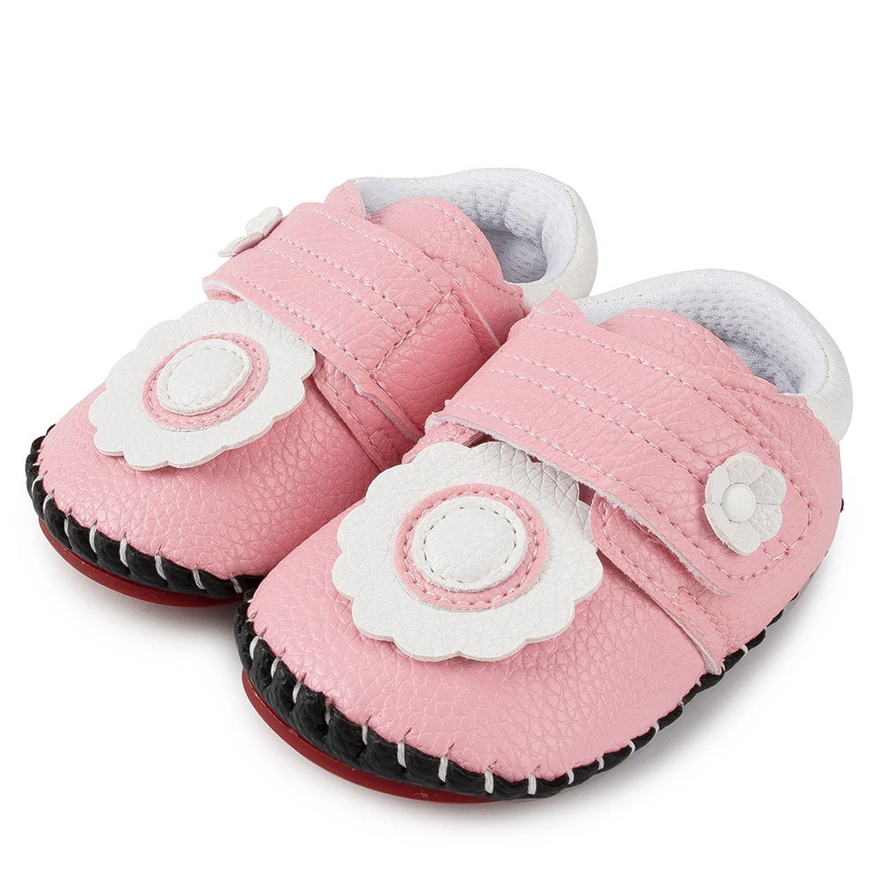 Designer Shoes China Manufacturer Babe Infant Shoes Soft PU Two Buckle