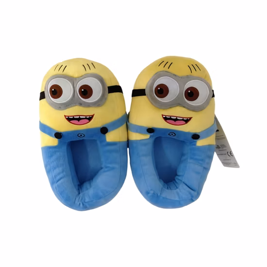 Despicable Me Plush Stuffed Slippers Soft Toy Jorge Kids Shoes