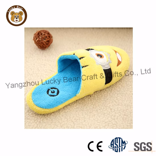 Baby Toddler Newborn Infant Anti Slip Non Skid Plush Dog Slipper Shoes